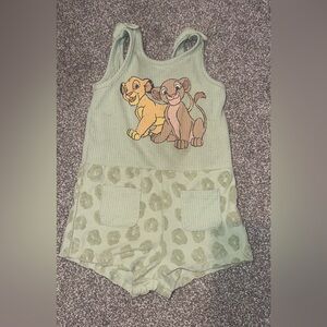 Lion king romper 4t